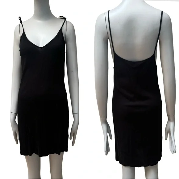 JOIE Alpina 100% Silk Dress Caviar Paisley Tie Neck Loose Fit Dress With Slip - Picture 14 of 16